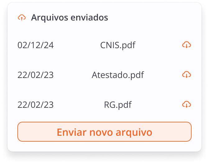 Demonstração de features de digitalização de documentos